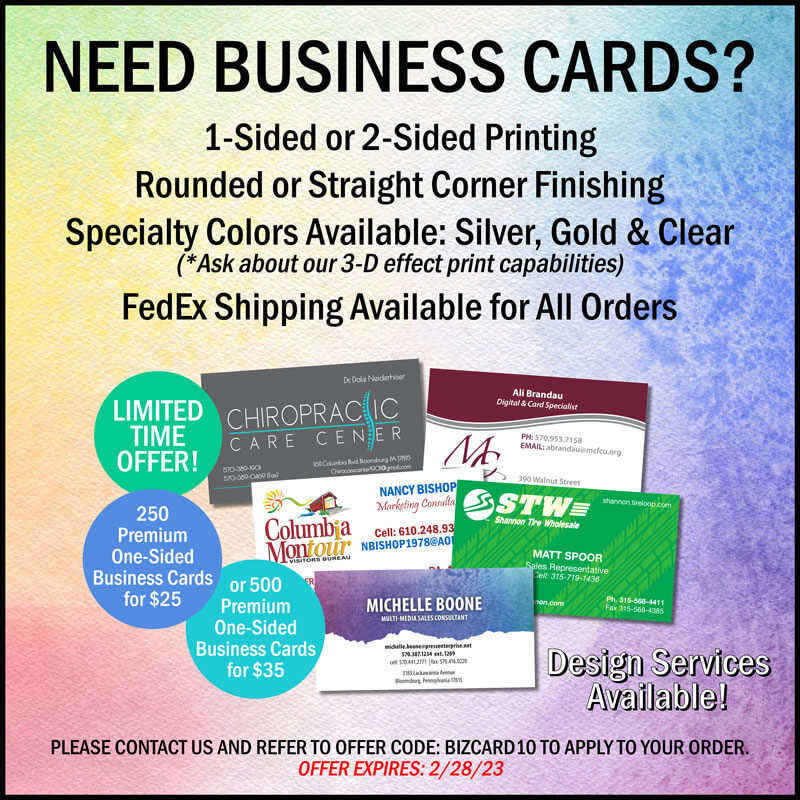 Need business cards